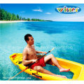 Single Sit on Top Bottom Transparent Kayak (VUE-2)